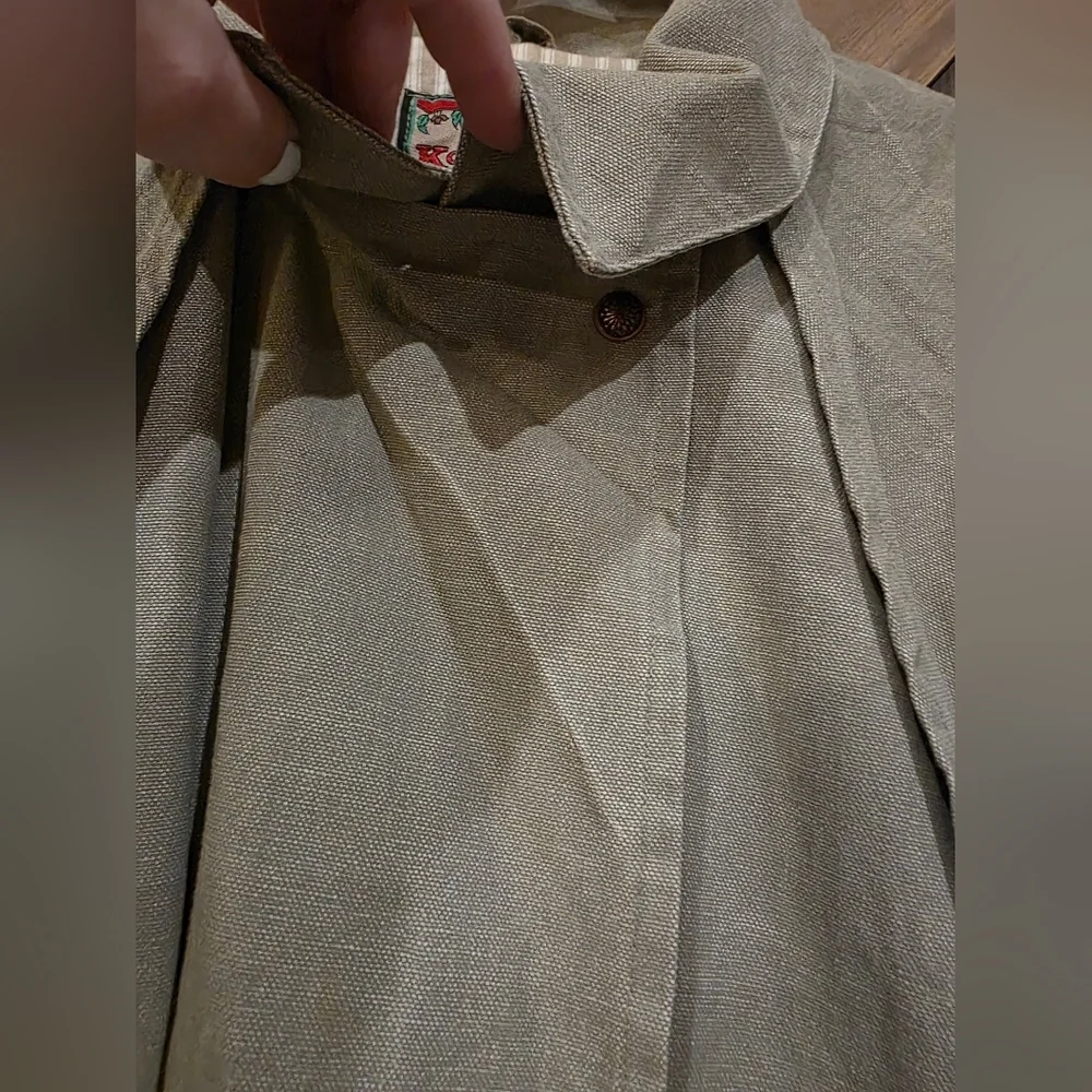 Vtg Austrailian Outback Trading Co. Western Duster Size Medium - Picture 3 of 10